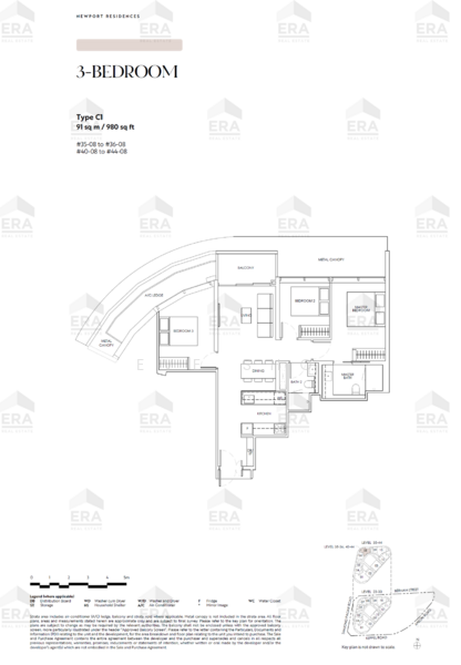 Newport Residences, 80 Anson Road, 3 Bedrooms, 980 sqft, Condominium For Sale, by Eve Sho, 500235310 - PropertyGuru.com.sg