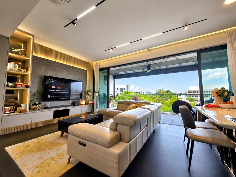 Hedges Park Condominium, 73 Flora Drive, 3 Bedrooms, 1,798 sqft, Condominium For Sale, by Edwin Tan, 500235341 - Living Room - PropertyGuru.com.sg