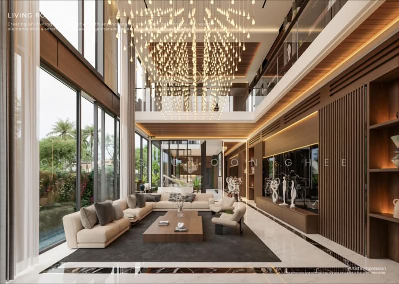 Brand New D10 Detached House with 7 Ensuite Rooms Plus 2 Living Rooms, Duchess Avenue, 6 Bedrooms, 9,346 sqft, Detached House For Sale, by Cheong Choon Ghee, 500235389 - Living Room - PropertyGuru.com.sg
