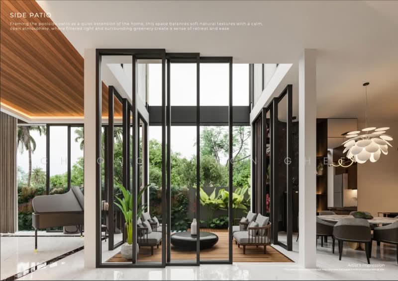 Brand New D10 Detached House with 7 Ensuite Rooms Plus 2 Living Rooms, Duchess Avenue, 6 Bedrooms, 9,346 sqft, Detached House For Sale, by Cheong Choon Ghee, 500235389 - Garden - PropertyGuru.com.sg