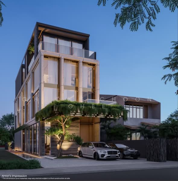 Brand New D10 Detached House with 7 Ensuite Rooms Plus 2 Living Rooms, Duchess Avenue, 6 Bedrooms, 9,346 sqft, Detached House For Sale, by Cheong Choon Ghee, 500235389 - Exterior - PropertyGuru.com.sg
