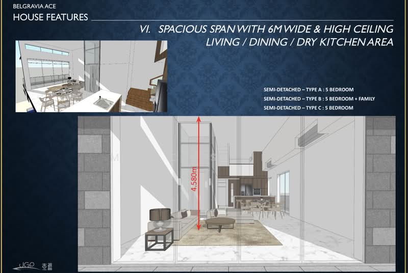 Belgravia Ace, 100 Belgravia Drive, 5 Bedrooms, 4,058 sqft, Cluster House For Sale, by Marcus Lim, 500235391 - Living Room - PropertyGuru.com.sg