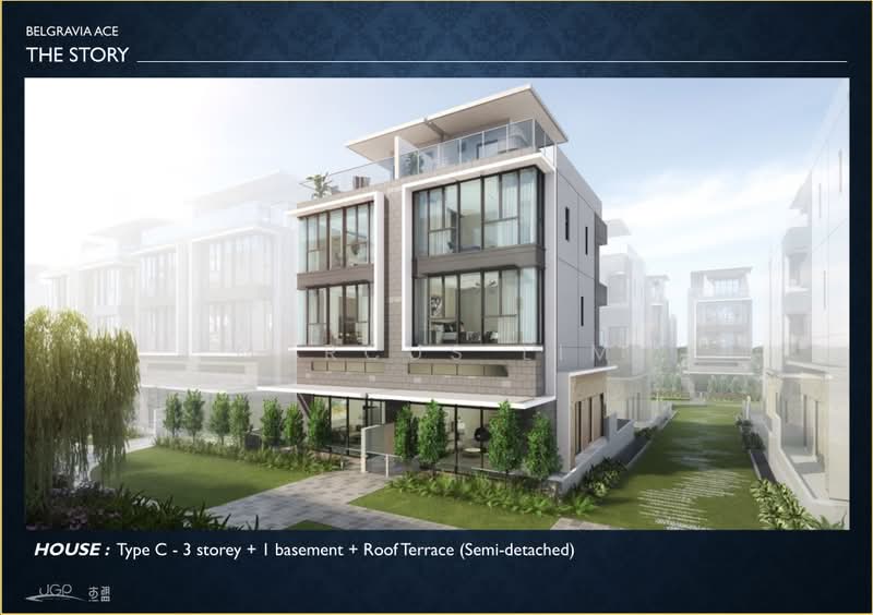 Belgravia Ace, 100 Belgravia Drive, 5 Bedrooms, 4,058 sqft, Cluster House For Sale, by Marcus Lim, 500235391 - Exterior - PropertyGuru.com.sg