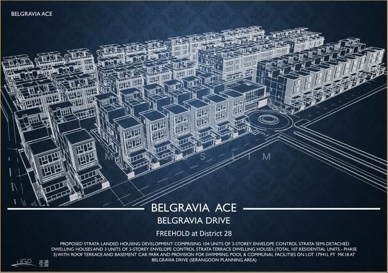 Belgravia Ace, 100 Belgravia Drive, 5 Bedrooms, 4,058 sqft, Cluster House For Sale, by Marcus Lim, 500235391 - Exterior - PropertyGuru.com.sg