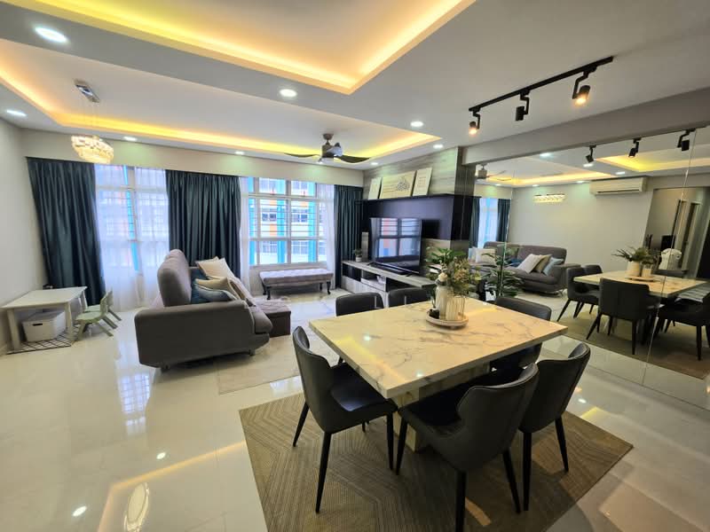 674A Fern Grove @ Yishun, 674A Yishun Avenue 4, 3 Bedrooms, 1,205 sqft, HDB Flat For Sale, by Don Lim, 500235397 - Living Room - PropertyGuru.com.sg