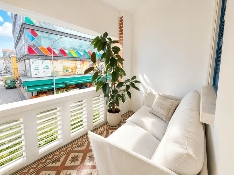 Boutique Landed (Coliving) COUPLE ROOM, , Room Rental, 170 sqft, Cluster House For Rent, by Joyce Tan, 500235403 - Balcony - PropertyGuru.com.sg