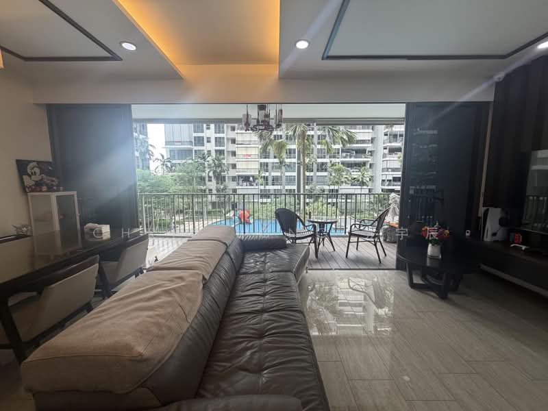 Waterwoods, Punggol Field Walk, 4 Bedrooms, 1,281 sqft, Condominium For Sale, by Chris Long 龙宇辰, 500235432 - Living Room - PropertyGuru.com.sg