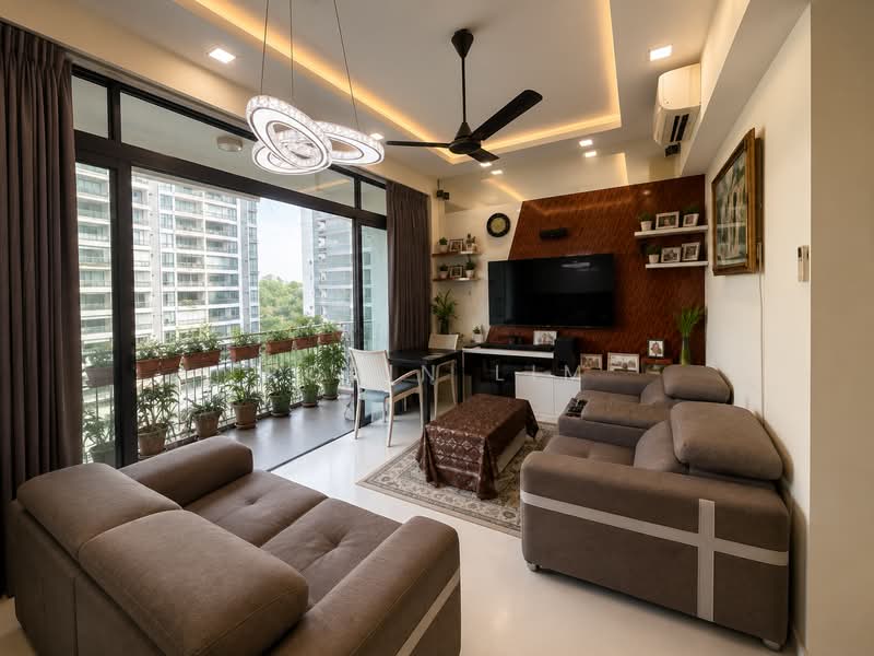 The Skywoods, 11 Dairy Farm Heights, 4 Bedrooms, 1,249 sqft, Condominium For Sale, by Robin Lim, 500235435 - Living Room - PropertyGuru.com.sg