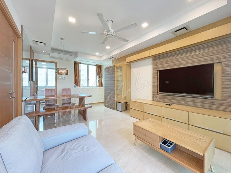 Caribbean at Keppel Bay, 46 Keppel Bay Drive, 2 Bedrooms, 883 sqft, Condominium For Rent, by Nicole Lim, 500235444 - Living / Dining Area - PropertyGuru.com.sg