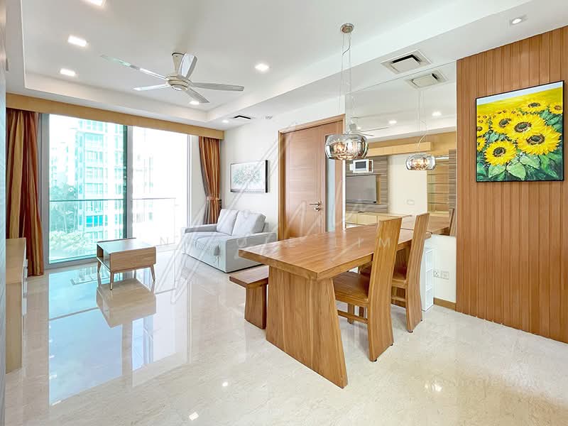Caribbean at Keppel Bay, 46 Keppel Bay Drive, 2 Bedrooms, 883 sqft, Condominium For Rent, by Nicole Lim, 500235444 - Living / Dining Area - PropertyGuru.com.sg