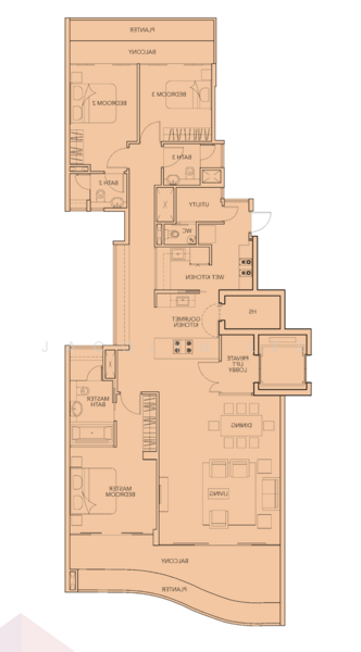 Turquoise, 51 Cove Drive, 3 Bedrooms, 2,088 sqft, Condominium For Sale, by Jacqlyn Lee, 500235457 - PropertyGuru.com.sg