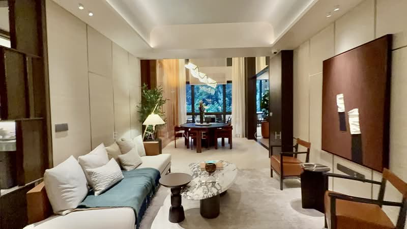 UPPERHOUSE at Orchard Boulevard, 22 Orchard Boulevard, 4 Bedrooms, 2,056 sqft, Condominium For Sale, by Elaine Goh, 500235464 - Living Room - PropertyGuru.com.sg