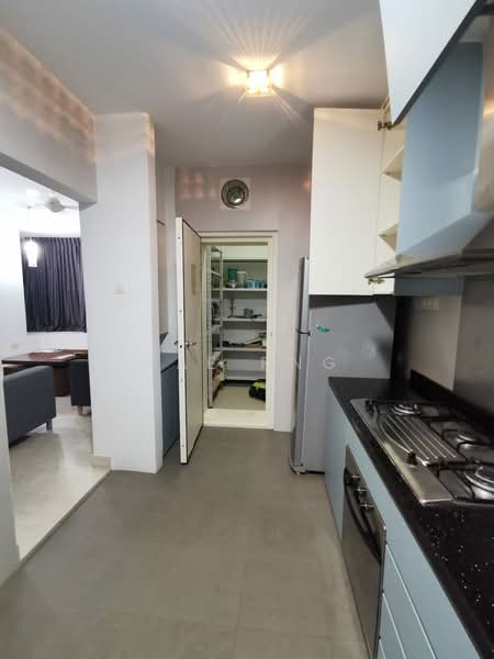 D'Hillside Loft, 31 Pasir Panjang Hill, 3 Bedrooms, 1,250 sqft, Condominium For Rent, by Rae Png, 500235467 - Kitchen - PropertyGuru.com.sg