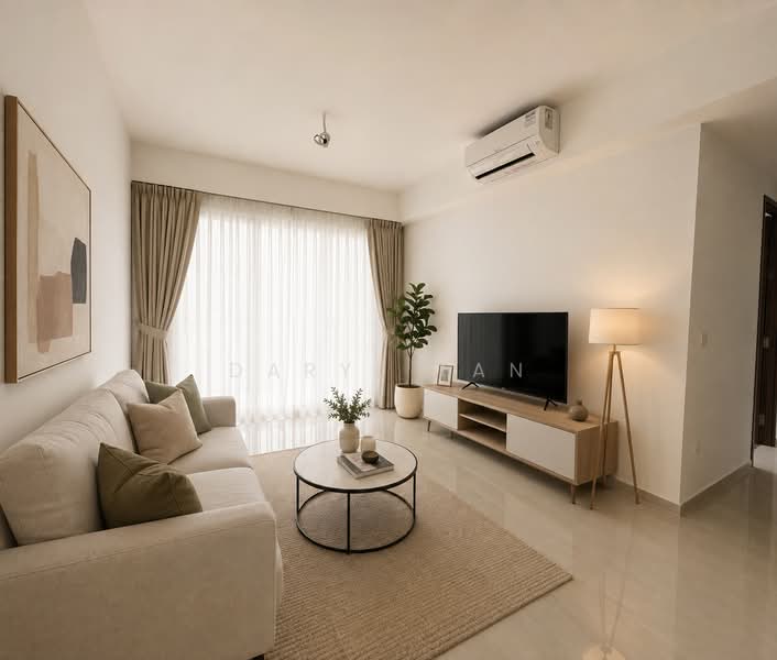Le Quest, 10 Bukit Batok Street 41, 2 Bedrooms, 710 sqft, Condominium For Rent, by Daryl Tan, 500235486 - Living Room - PropertyGuru.com.sg