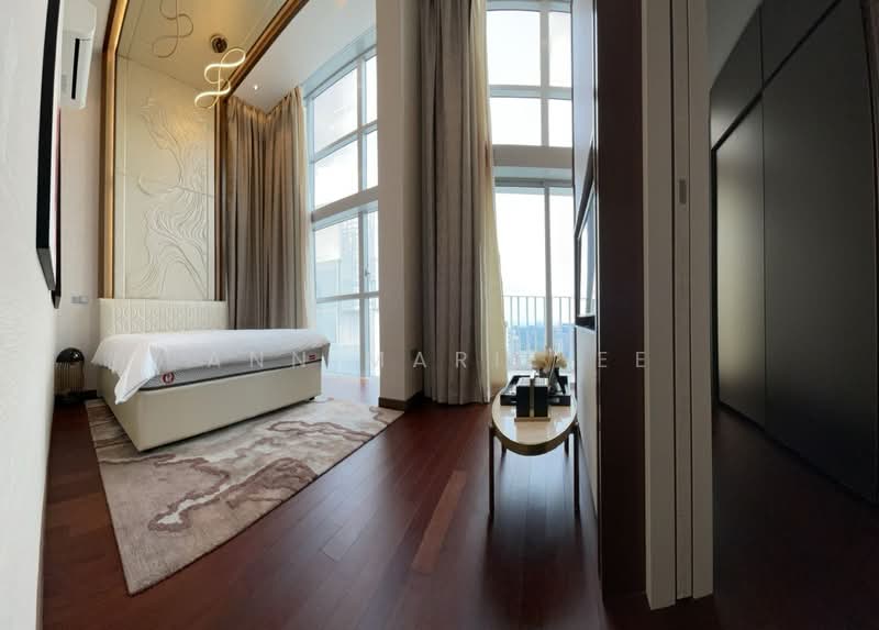 Queens Peak, 1 Dundee Road, 5 Bedrooms, 4,715 sqft, Condominium For Sale, by Ann Marie Ee, 500235522 - Master Bedroom (pano view) - PropertyGuru.com.sg