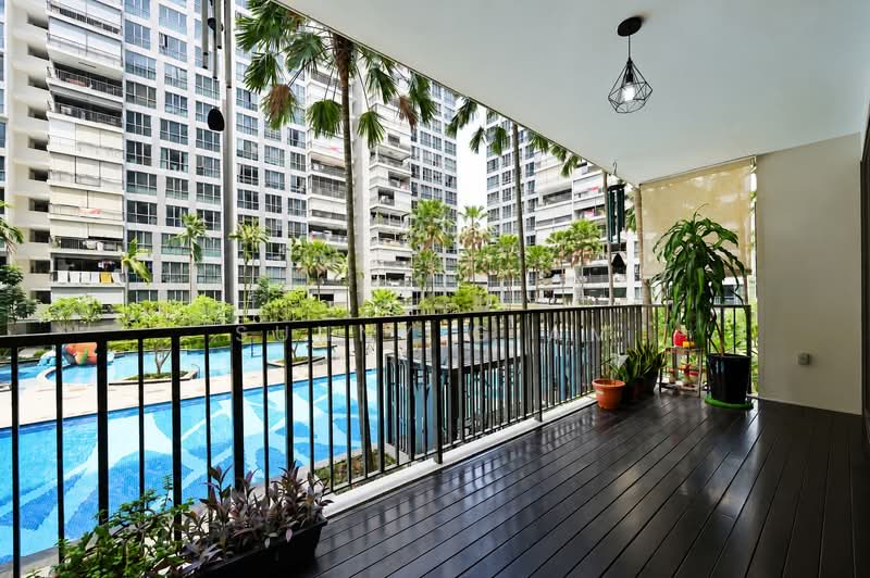 Waterwoods, Punggol Field Walk, 4 Bedrooms, 1,281 sqft, Condominium For Sale, by Sunny Giam, 500235524 - Balcony - PropertyGuru.com.sg