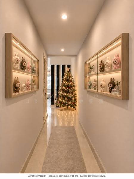 Sunrise Gardens, 51 Sunrise Gardens, Seletar / Yio Chu Kang, 2 Bedrooms, 829 sqft, Condominium For Sale, by YAMAMOTO Jr LIM 林景漍, 500235549 - ID plush entrance - PropertyGuru.com.sg