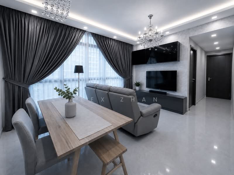 Symphony Suites, 13 Yishun Close, 3 Bedrooms, 915 sqft, Condominium For Sale, by Alex Zhan, 500235566 - Living Room - PropertyGuru.com.sg