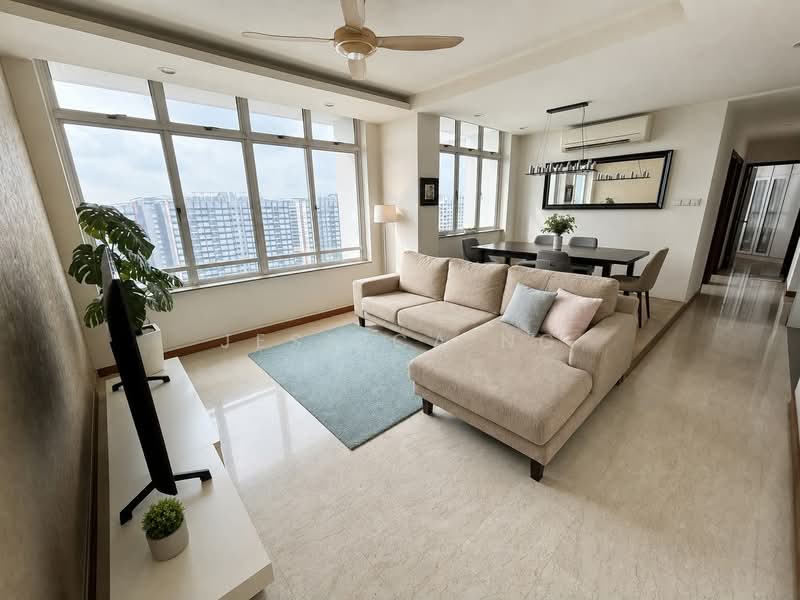 Compass Heights, 9 Sengkang Square, 3 Bedrooms, 1,292 sqft, Condominium For Sale, by Jessica Ng, 500235586 - Living Room - PropertyGuru.com.sg