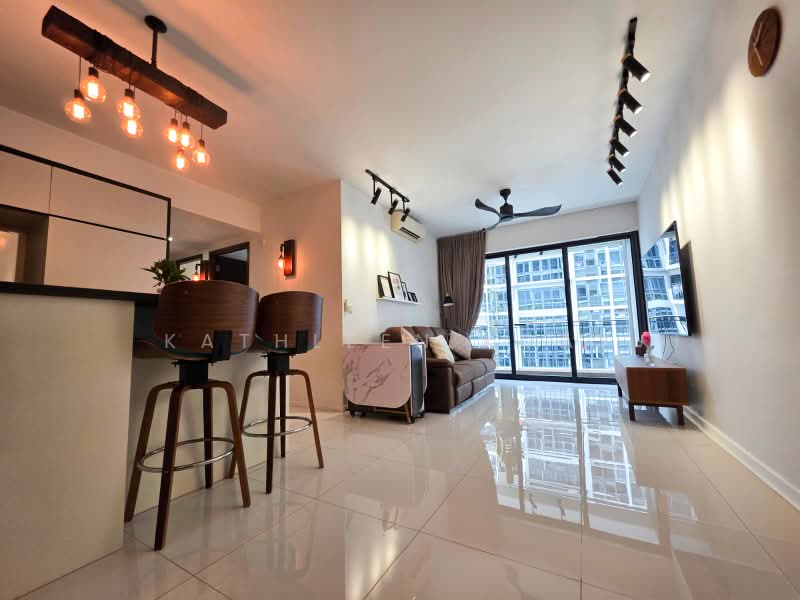Riverparc Residence, 90 Punggol Drive, 3 Bedrooms, 1,076 sqft, Condominium For Sale, by Kathleen Koay, 500235588 - Living Room - PropertyGuru.com.sg