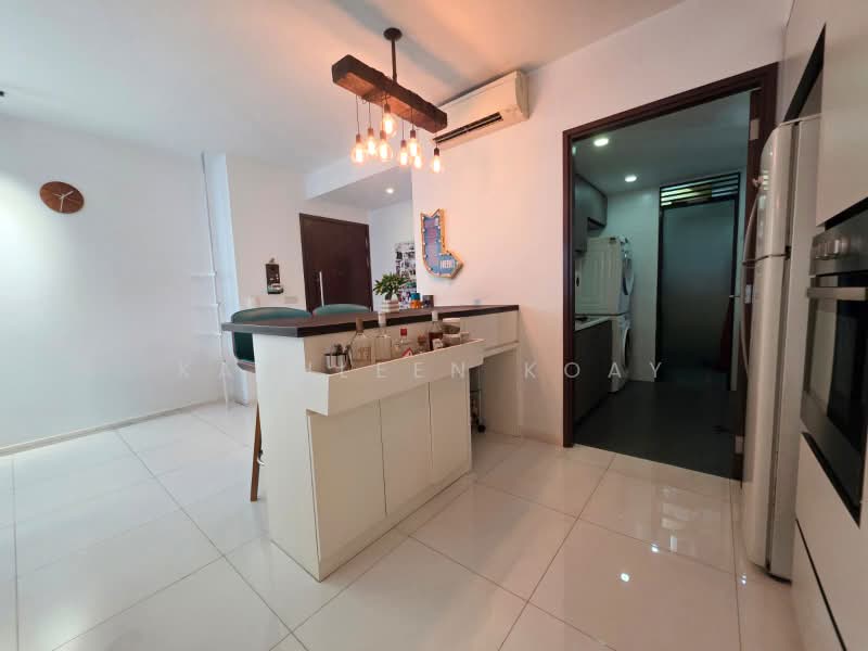Riverparc Residence, 90 Punggol Drive, 3 Bedrooms, 1,076 sqft, Condominium For Sale, by Kathleen Koay, 500235588 - Kitchen - PropertyGuru.com.sg