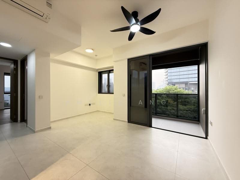 One-North Eden, 8 Slim Barracks Rise, Buona Vista / West Coast / Clementi New Town, 2 Bedrooms, 786 sqft, Condominium For Rent, by Amelia Ang, 500235590 - Living Room - PropertyGuru.com.sg