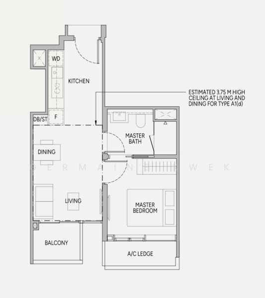 Union Square Residences, 28 Havelock Road,, Boat Quay / Raffles Place / Marina, 1 Bedroom, 463 sqft, Condominium For Sale, by Germaine Kwek, 500235600 - PropertyGuru.com.sg