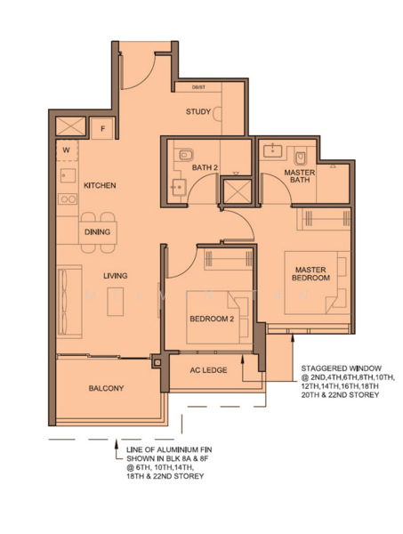 Parc Clematis, 8F Jalan Lempeng, 2 Bedrooms, 743 sqft, Condominium For Sale, by Melvin Tan, 500235605 - PropertyGuru.com.sg