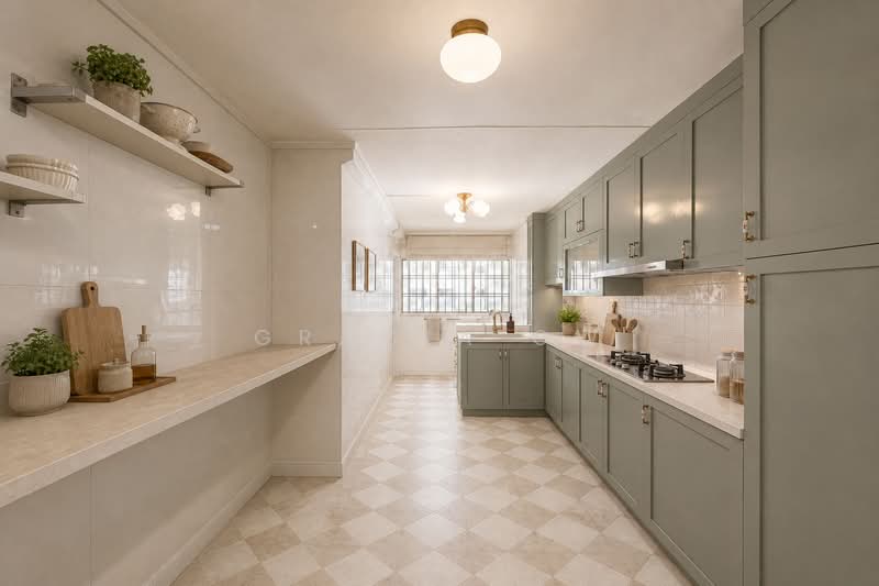 284 Yishun Avenue 6, 284 Yishun Avenue 6, 2 Bedrooms, 1,984 sqft, HDB Flat For Sale, by Gracia Ow, 500235608 - Kitchen - PropertyGuru.com.sg