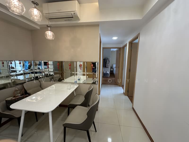 The Tampines Trilliant, 21 Tampines Central 7, 3 Bedrooms, 872 sqft, Condominium For Rent, by Elva Elva Ouyang, 500235616 - Dining Room - PropertyGuru.com.sg