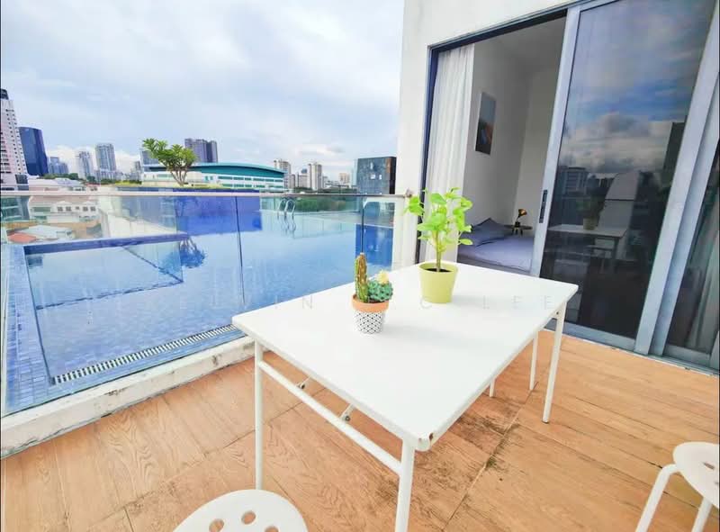 8 Farrer Suites, 8 Sing Joo Walk, Farrer Park / Serangoon Rd, 2 Bedrooms, 893 sqft, Apartment For Sale, by Kelvin J.C Lee, 500235620 - Roof Terrace - PropertyGuru.com.sg