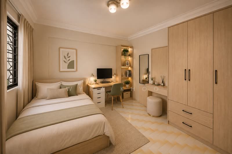 329 Clementi Avenue 2, 329 Clementi Avenue 2, 3 Bedrooms, 990 sqft, HDB Flat For Sale, by Wyna Khoo, 500235684 - Bedroom - PropertyGuru.com.sg