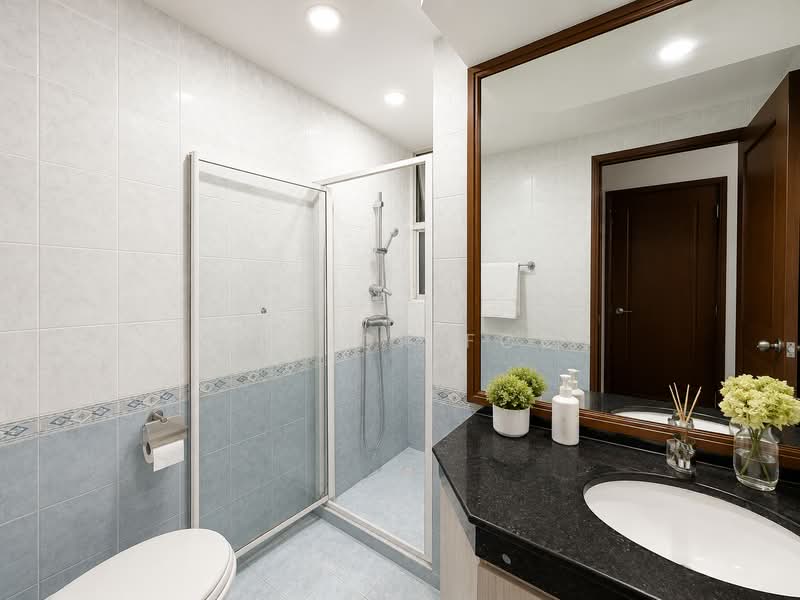 Northoaks, 28 Woodlands Cresent, 2 Bedrooms, 1,173 sqft, Condominium For Sale, by Derick Foo, 500235705 - Bathroom - PropertyGuru.com.sg