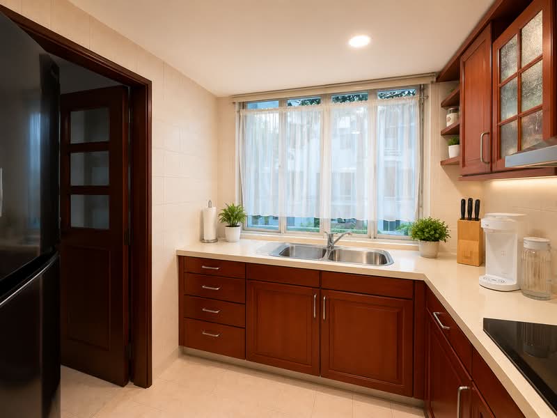 Northoaks, 28 Woodlands Cresent, 2 Bedrooms, 1,173 sqft, Condominium For Sale, by Derick Foo, 500235705 - Kitchen - PropertyGuru.com.sg