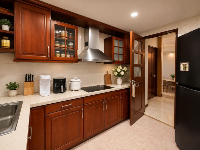 Northoaks, 28 Woodlands Cresent, 2 Bedrooms, 1,173 sqft, Condominium For Sale, by Derick Foo, 500235705 - Kitchen - PropertyGuru.com.sg