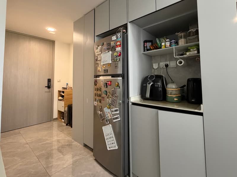 The Garden Residences, 1 Serangoon North View, 1 Bedroom, 452 sqft, Condominium For Rent, by Ian Ho, 500235713 - Kitchen - PropertyGuru.com.sg