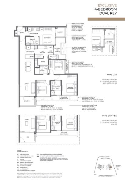 ELTA, 10 Clementi Avenue 1, 4 Bedrooms, 1,313 sqft, Condominium For Sale, by Eugene Ng, 500235761 - D3k - PropertyGuru.com.sg