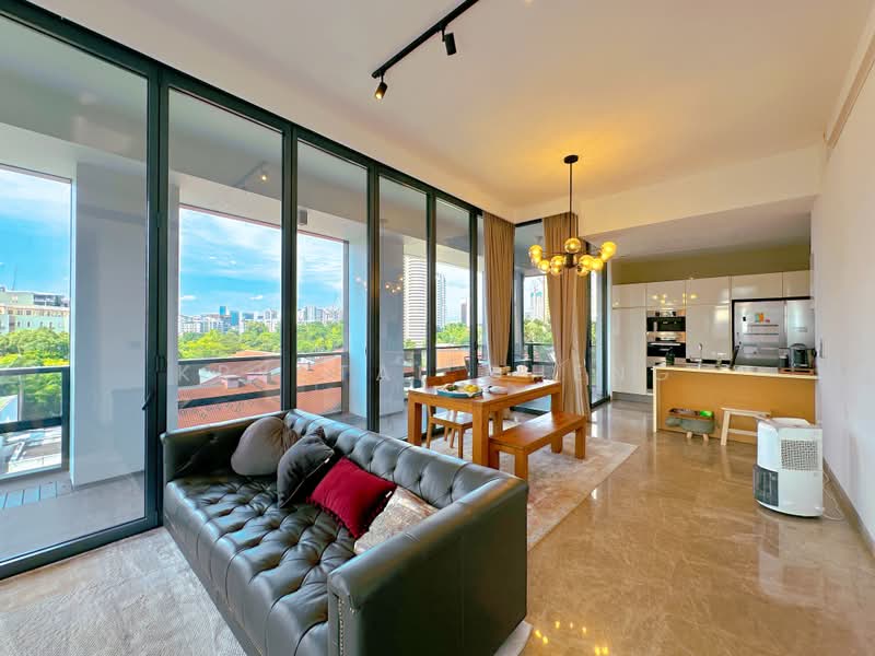 Nouvel 18, 16 Anderson Road, 4 Bedrooms, 2,476 sqft, Condominium For Rent, by Krystal Cheng, 500235763 - Living Room - PropertyGuru.com.sg