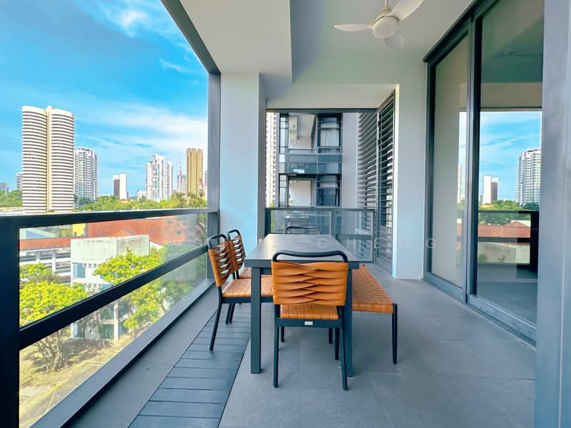 Nouvel 18, 16 Anderson Road, 4 Bedrooms, 2,476 sqft, Condominium For Rent, by Krystal Cheng, 500235763 - Balcony - PropertyGuru.com.sg