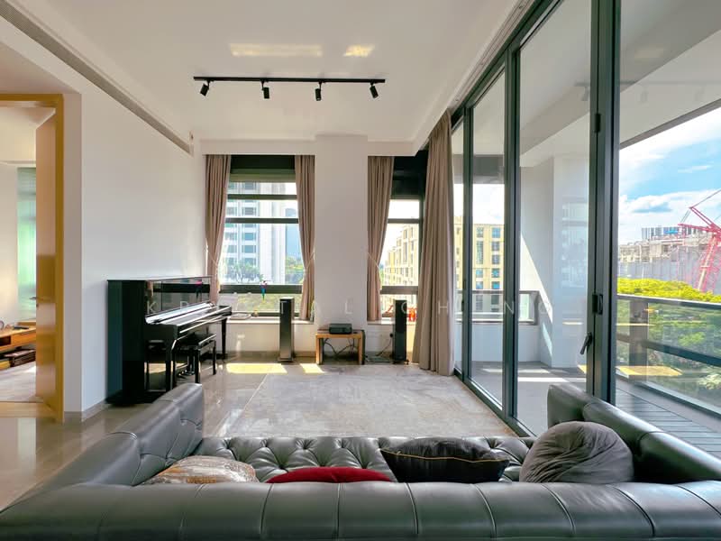 Nouvel 18, 16 Anderson Road, 4 Bedrooms, 2,476 sqft, Condominium For Rent, by Krystal Cheng, 500235763 - Living Room - PropertyGuru.com.sg