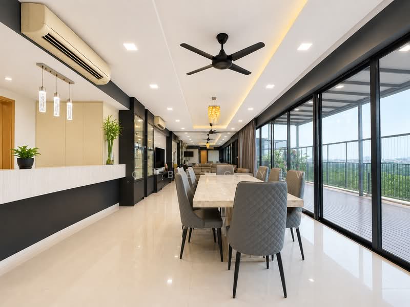 The Rainforest, 337 Choa Chu Kang Avenue 3, 4 Bedrooms, 2,476 sqft, Executive Condominium For Sale, by Ong Beng Yew, 500235782 - Dining Room - PropertyGuru.com.sg
