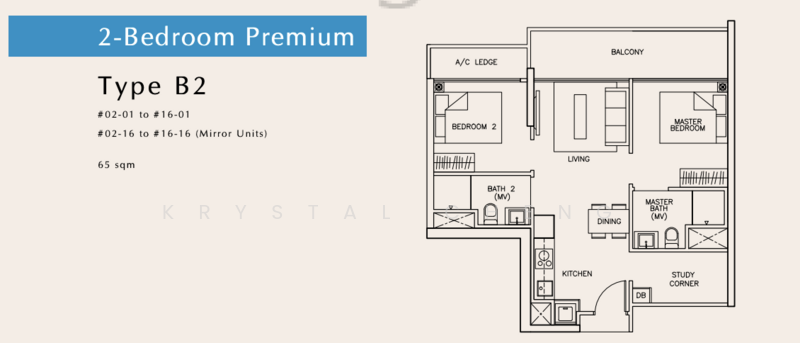 Tre Residences, 7 Geylang East Avenue 1, 2 Bedrooms, 700 sqft, Condominium For Rent, by Krystal Cheng, 500235789 - PropertyGuru.com.sg