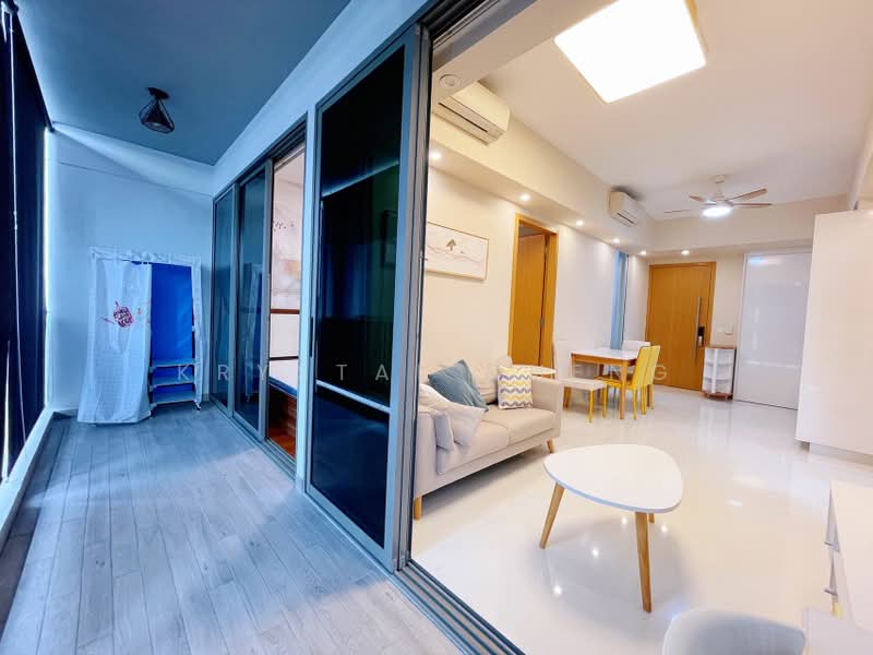 Tre Residences, 7 Geylang East Avenue 1, 2 Bedrooms, 700 sqft, Condominium For Rent, by Krystal Cheng, 500235789 - Living Room - PropertyGuru.com.sg