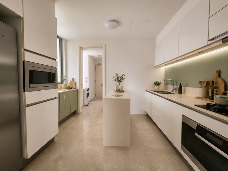 The Trillium, 118 Kim Seng Road, 2 Bedrooms, 1,399 sqft, Condominium For Rent, by Julius WL Fock, 500235805 - Kitchen - PropertyGuru.com.sg