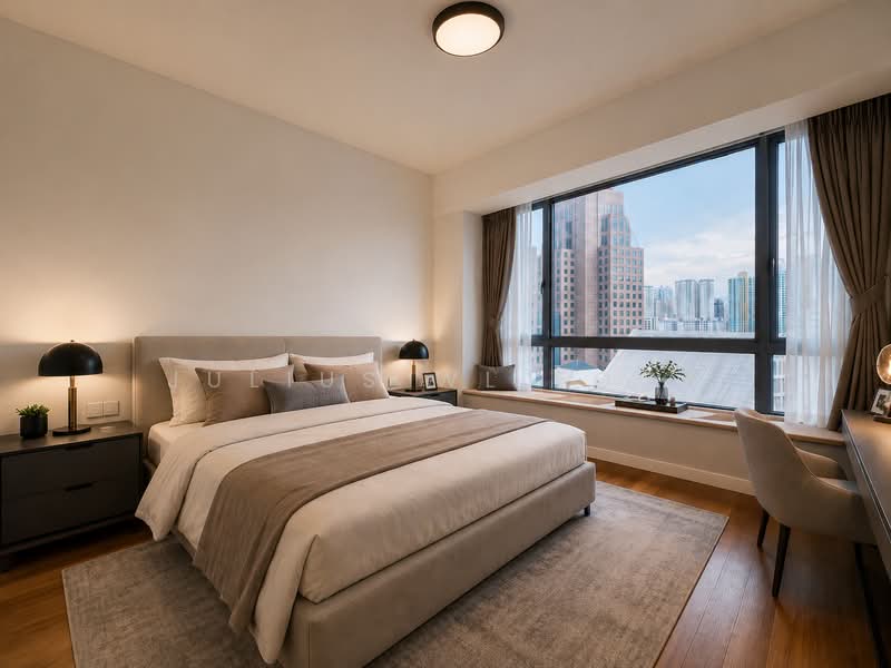 The Trillium, 118 Kim Seng Road, 2 Bedrooms, 1,399 sqft, Condominium For Rent, by Julius WL Fock, 500235805 - Bedroom - PropertyGuru.com.sg