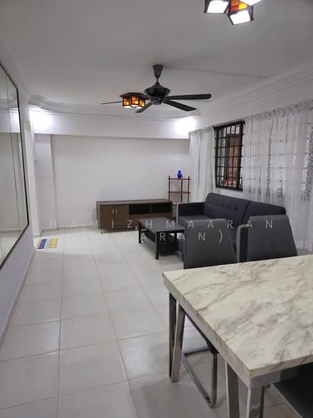 Block 855 Woodlands St 83, 83, 3 Bedrooms, 1,119 sqft, HDB Flat For Rent, by Thamizhmaaran (Maaran), 500235813 - Living Room view 1 - PropertyGuru.com.sg