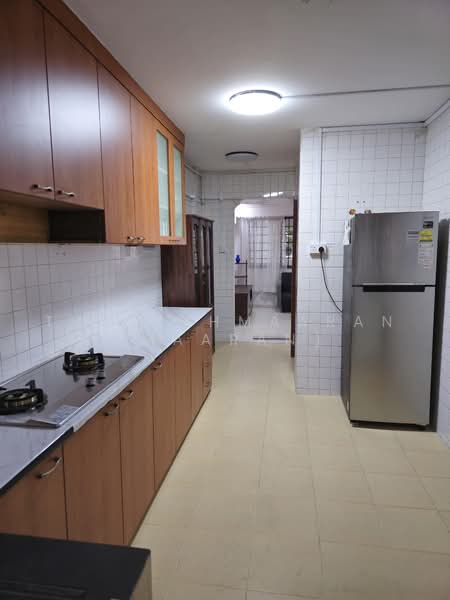 Block 855 Woodlands St 83, 83, 3 Bedrooms, 1,119 sqft, HDB Flat For Rent, by Thamizhmaaran (Maaran), 500235813 - Kitchen view 2 - PropertyGuru.com.sg