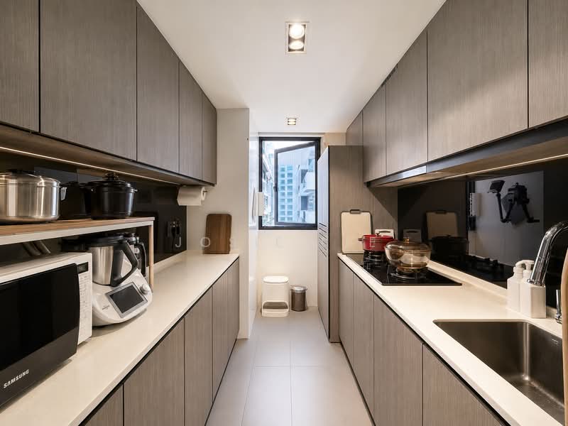Riverparc Residence, 90 Punggol Drive, 3 Bedrooms, 1,227 sqft, Condominium For Sale, by Josie Lee, 500235816 - Kitchen - PropertyGuru.com.sg