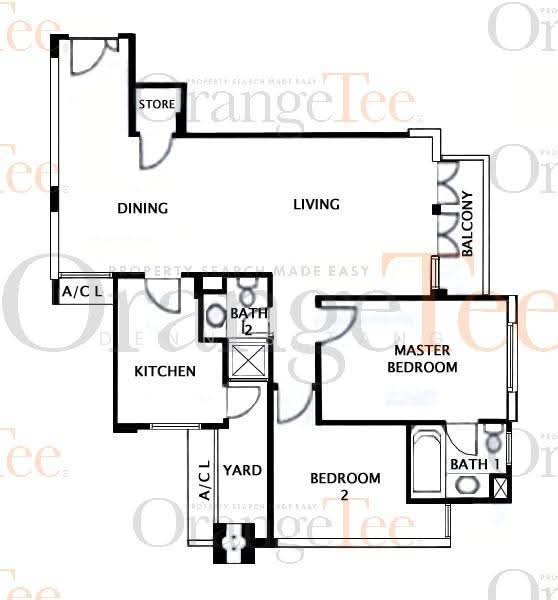 Kentish Lodge, 3 Oxford Road, Farrer Park / Serangoon Rd, 2 Bedrooms, 1,173 sqft, Apartment For Rent, by Dennis Tang, 500235820 - PropertyGuru.com.sg