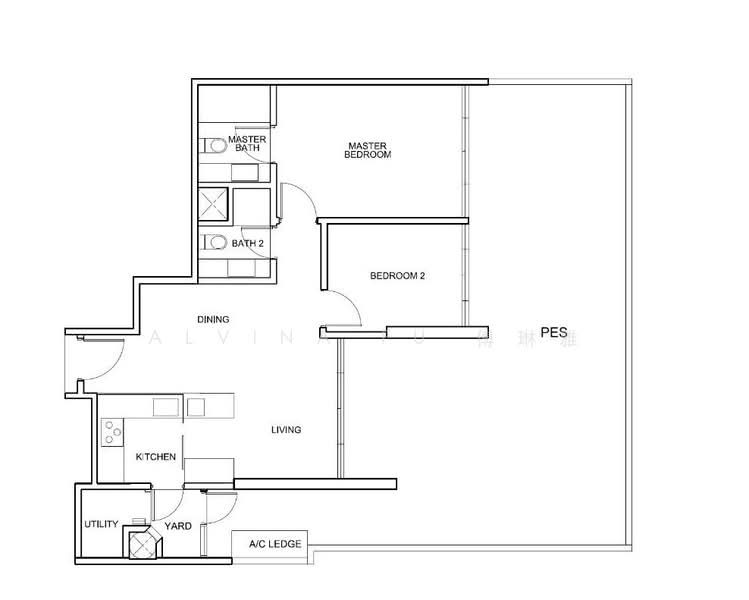 Centro Residences, 59 Ang Mo Kio Avenue 8, 2 Bedrooms, 1,453 sqft, Condominium For Sale, by Alvina Fu 傅琳雅, 500235822 - PropertyGuru.com.sg